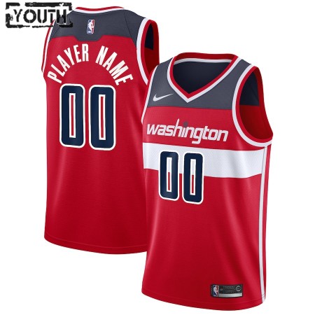 Dres Washington Wizards Prilagođeni 2020-21 Nike Icon Edition Swingman - Dječji